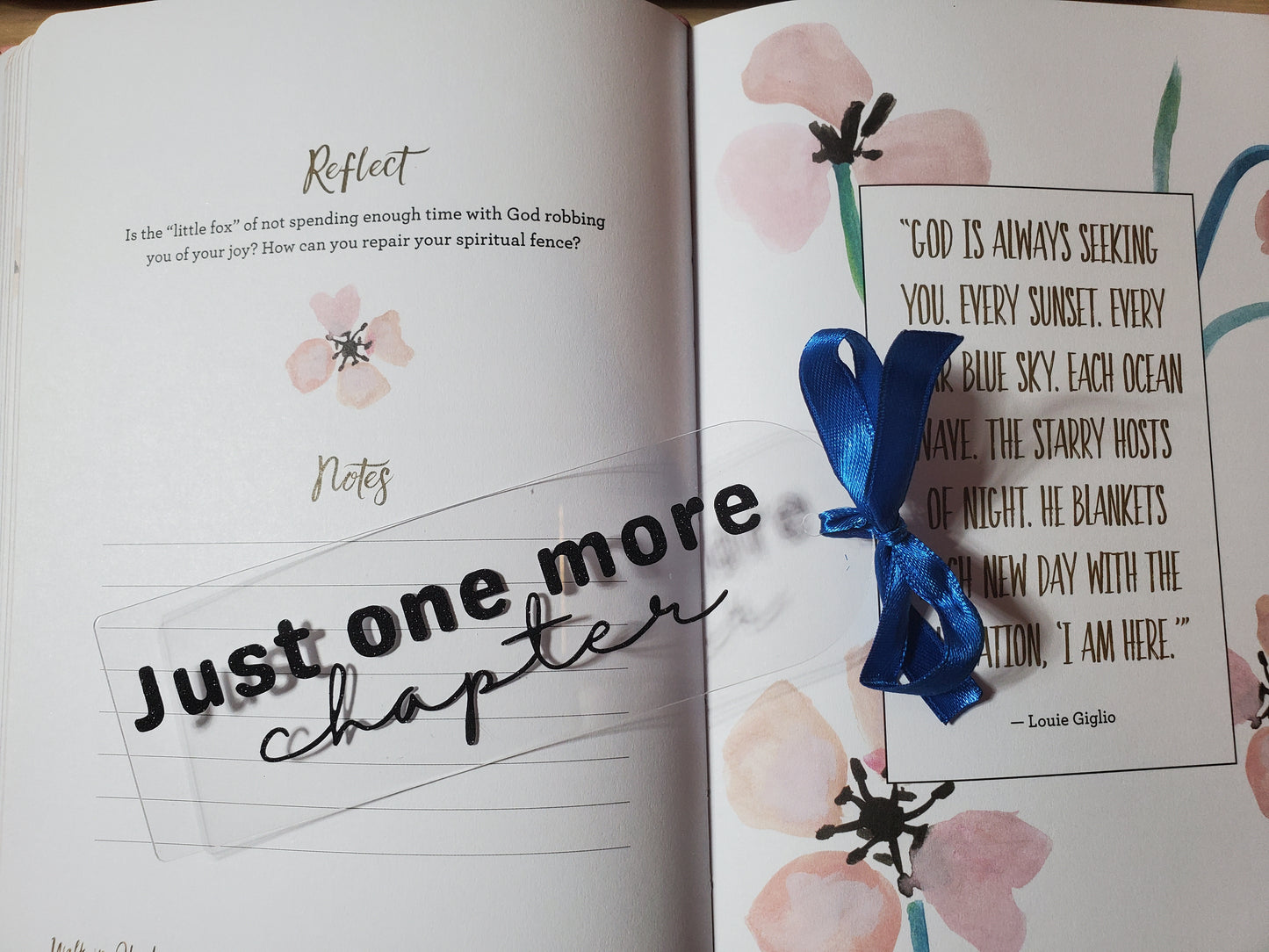 One more chapter - Acrylic Bookmark