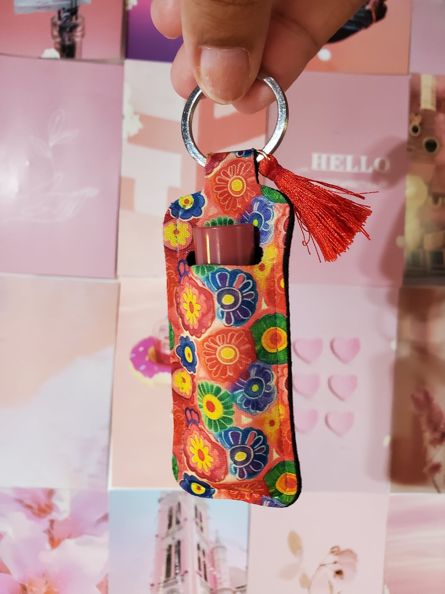 Chapstick Keychain