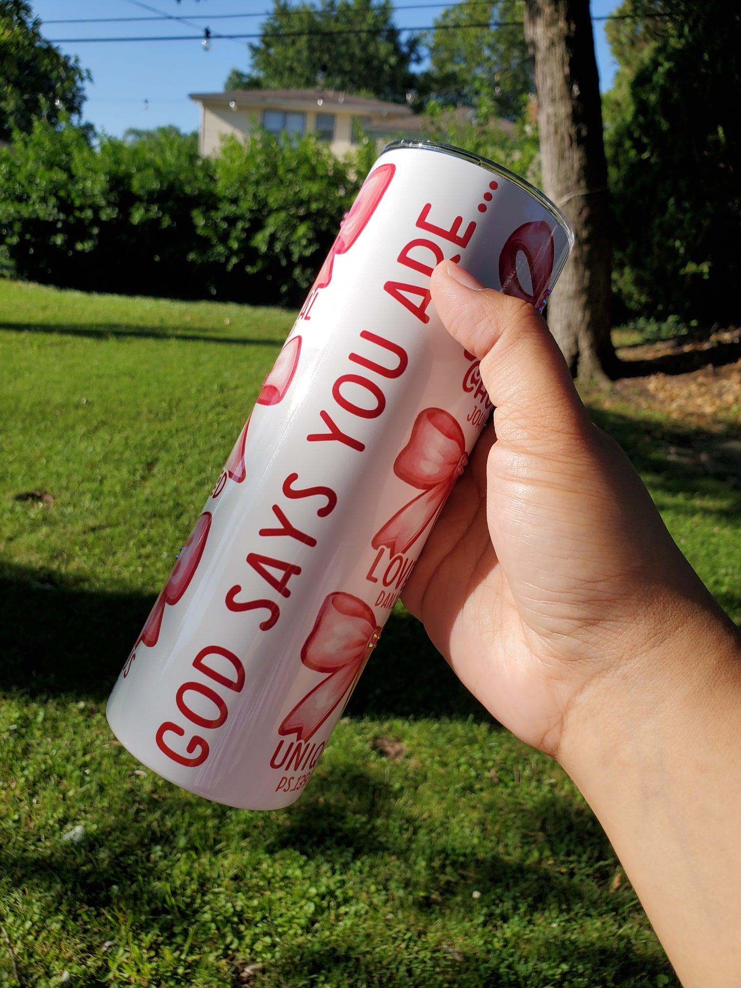 God Says - Stainless Steel Tumbler