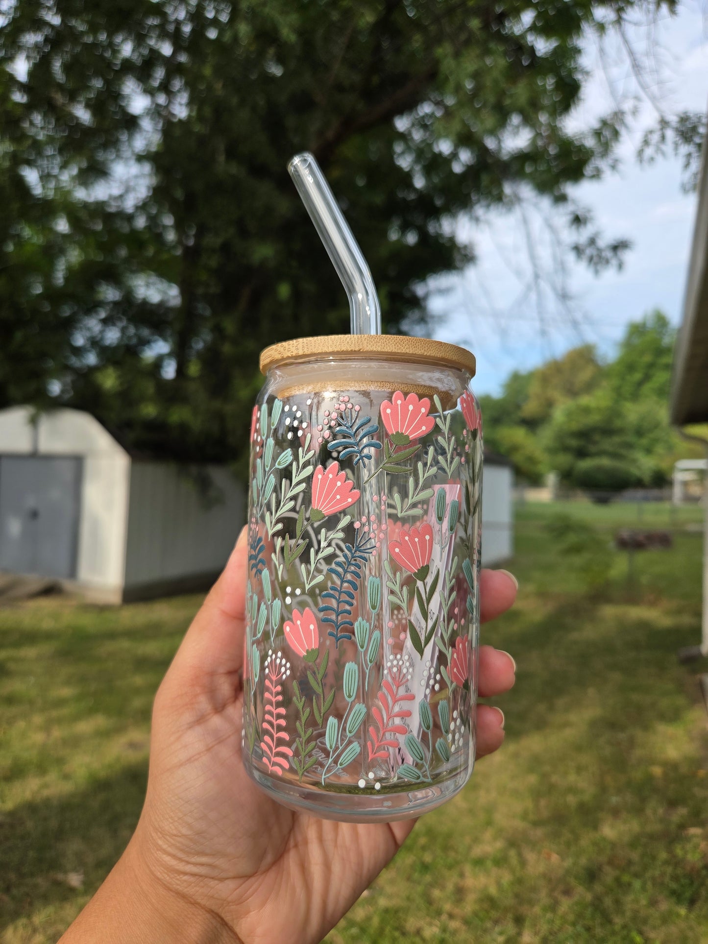 Matthew 5:14 - Glass Cup