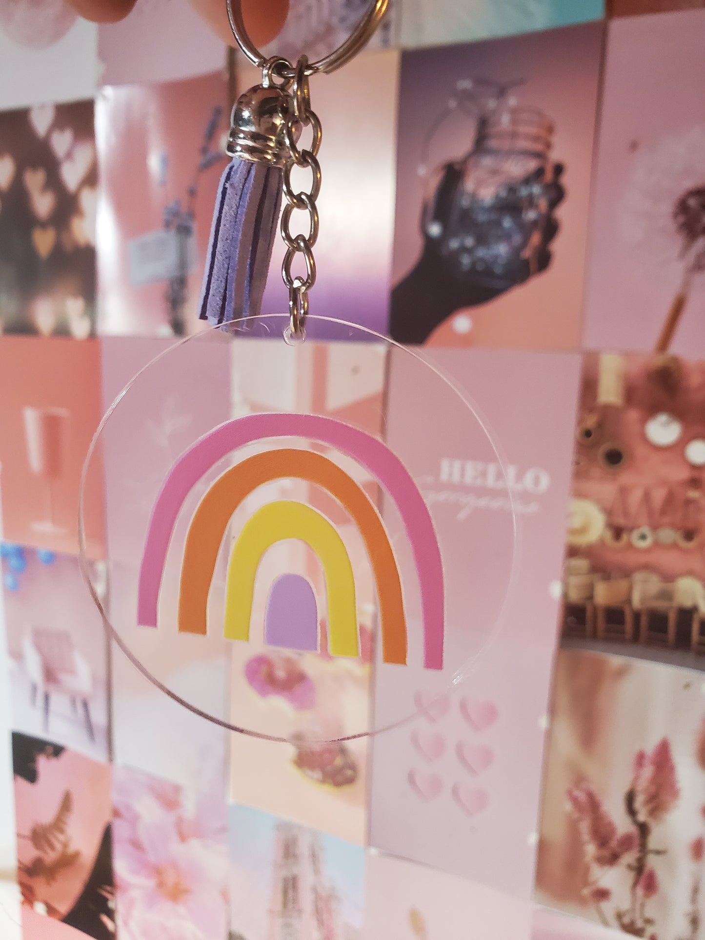Rainbow Keychain