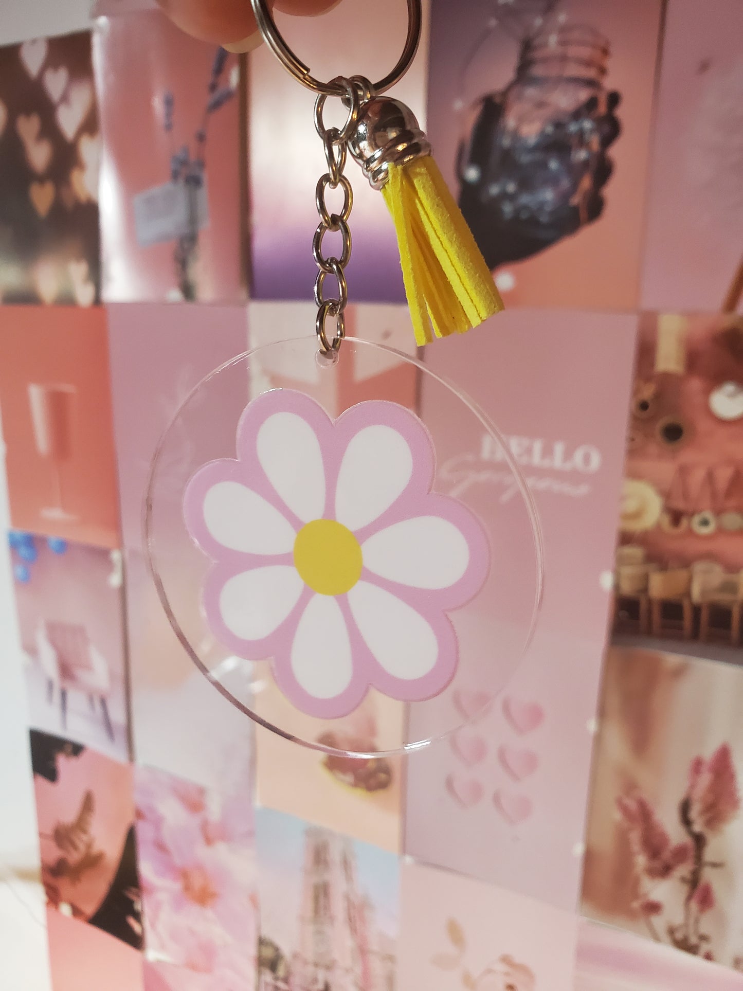Big Flower Keychain