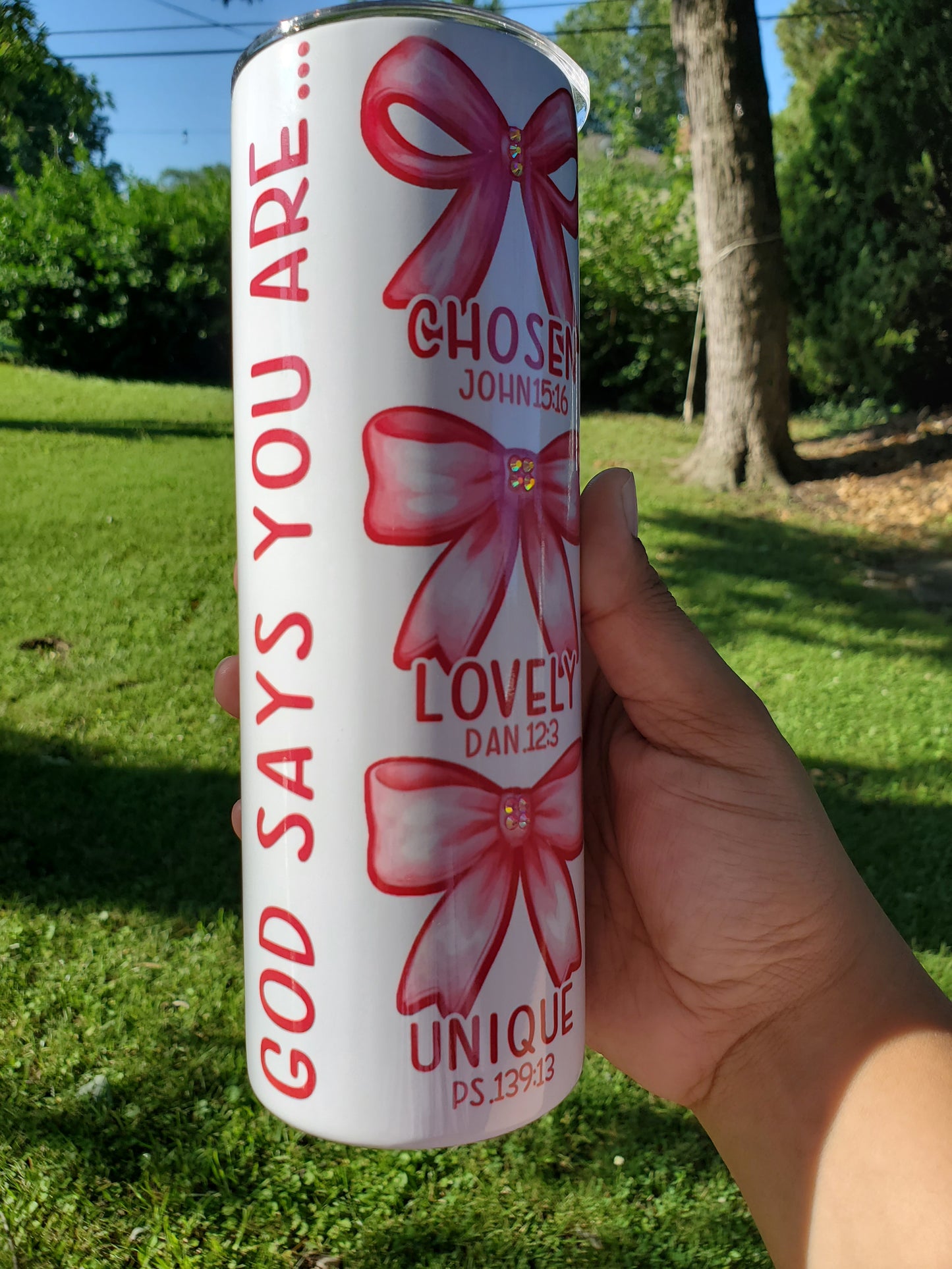 God Says - Stainless Steel Tumbler
