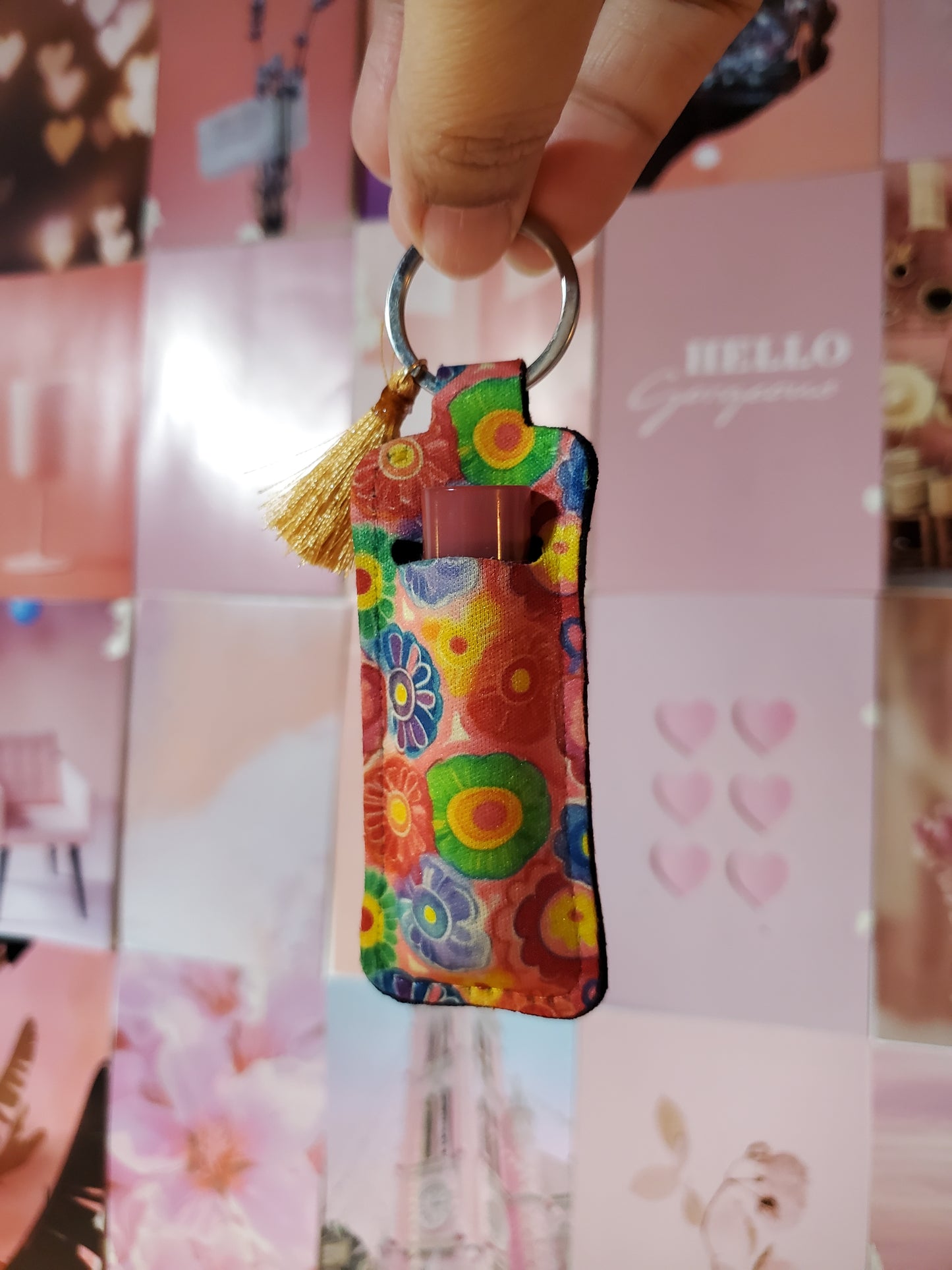 Chapstick Keychain