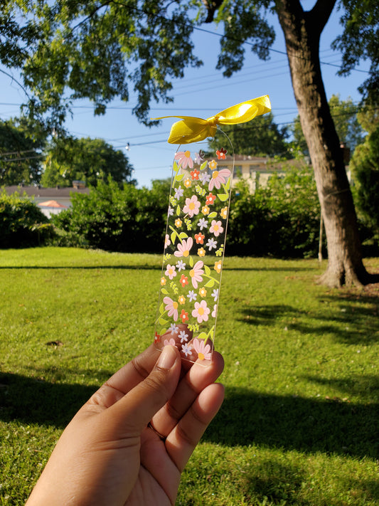 Cute Garden - Acrylic Bookmark