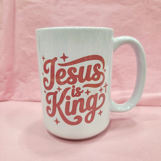 Jesus is King - Coffee Mug