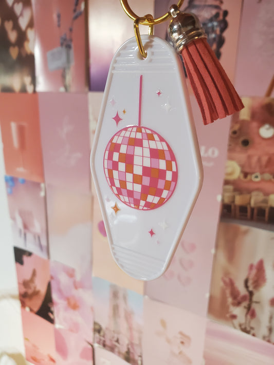 Disco Ball Keychain