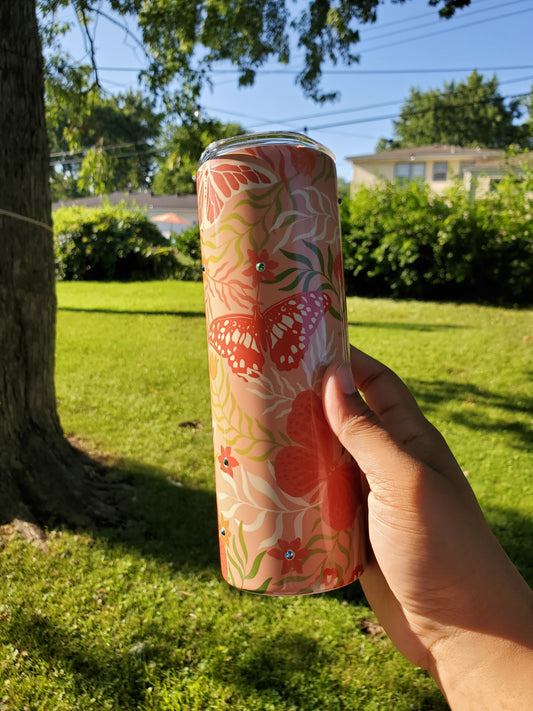 Butterfly - Stainless Steel Tumbler