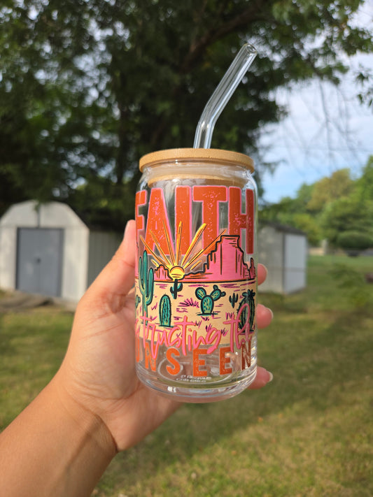 FAITH - Glass Cup