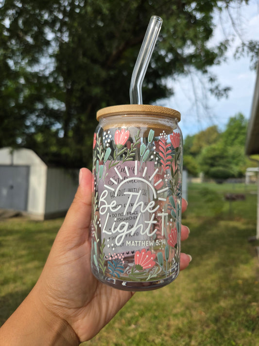 Matthew 5:14 - Glass Cup